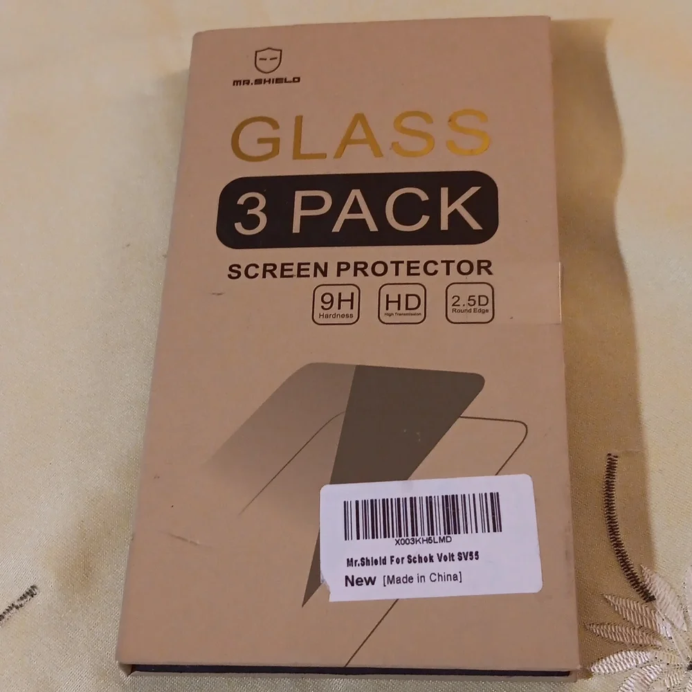 Schok Volt SV55 Glass Screen Protectors 3 Pack Mr. Shield